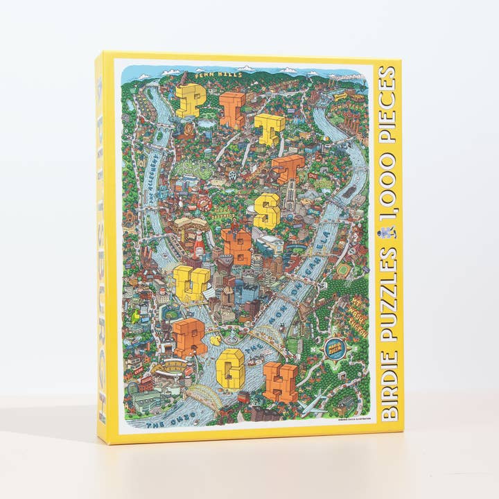 Birdie Puzzles - Venta al por mayor Puzle - Adultos - Pittsburgh | Puzle de 1000 piezas2