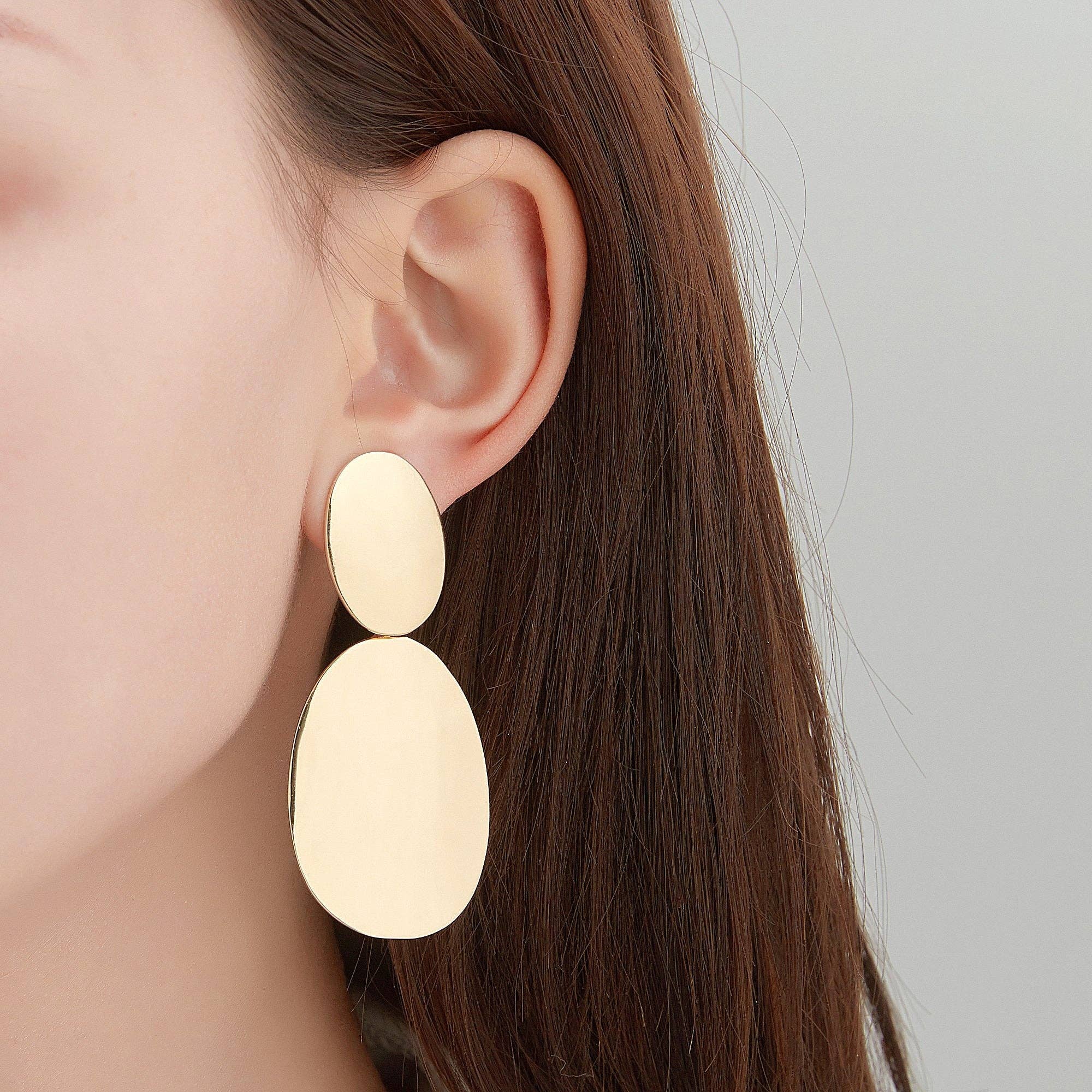 BELLE MISS - Wholesale Clip-On Earrings - Hadriana clip earring1