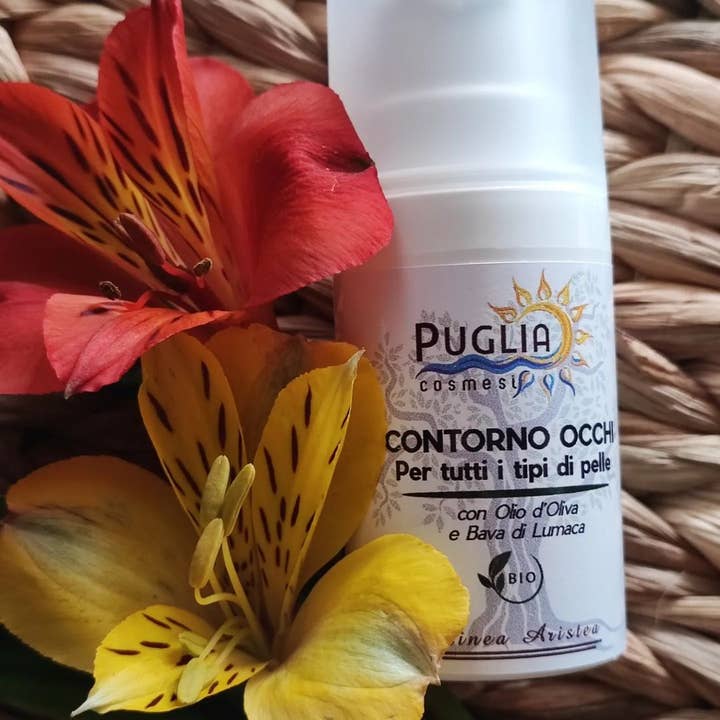Puglia Cosmesi – wholesale Ögonkräm/-gel – Ögonkräm för alla hudtyper, ekologisk, anti-rynk4