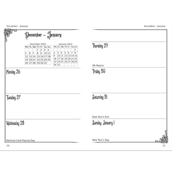 Microcosm Publishing & Distribution – Engroshandel Krop, sind og ånd – Praktisk Heksens Almanak 2023: Uendelige Besværgelser5