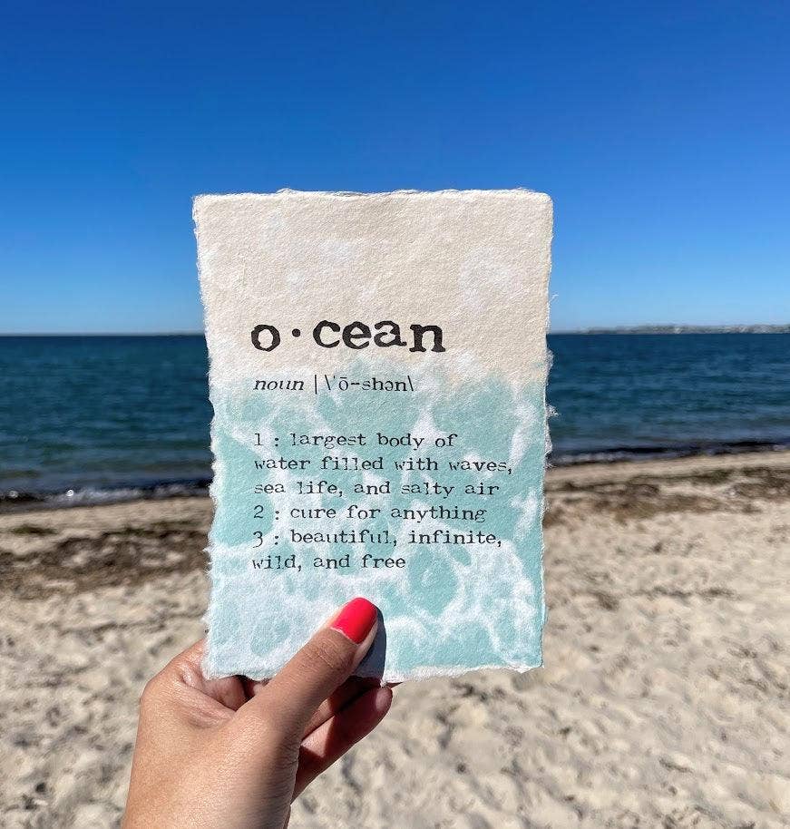 Alison Rose Vintage - Wholesale Art Print - Salt water, beach, ocean, mermaid, or custom on wave paper3