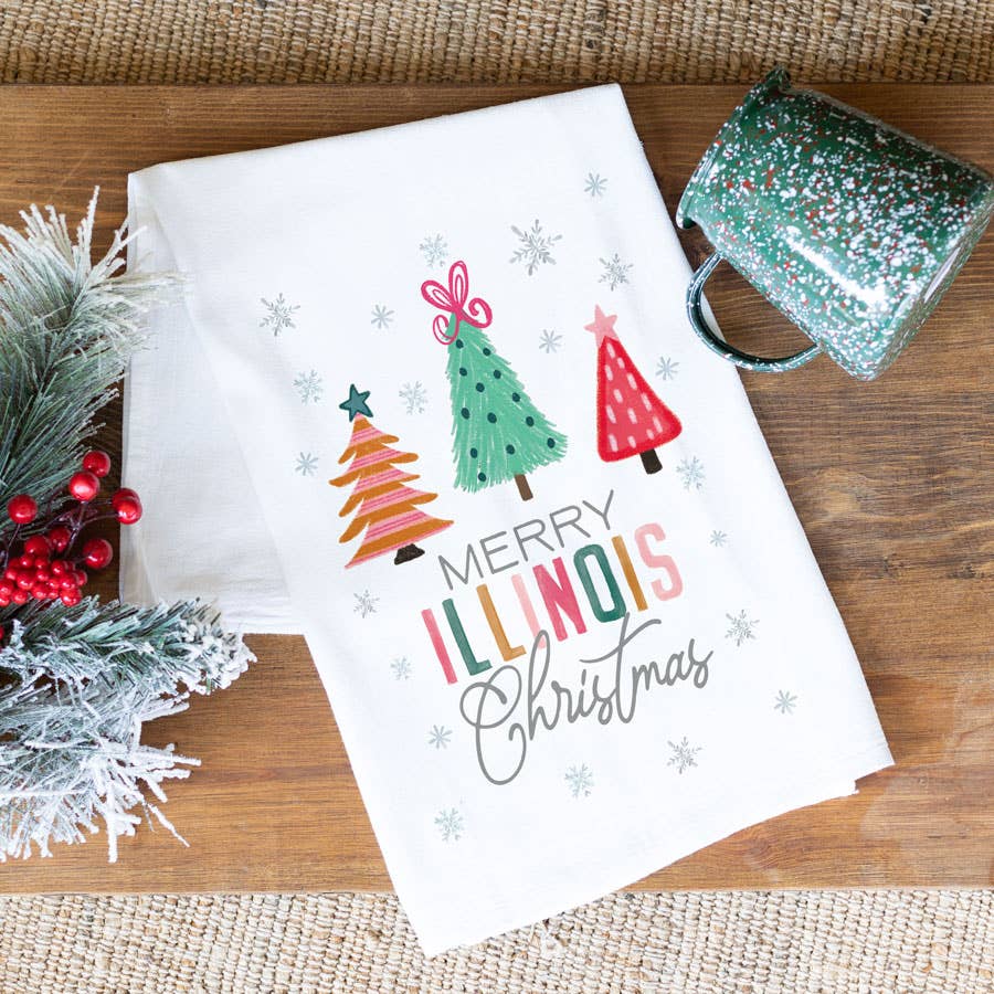 Clairmont & Co - Wholesale Tea Towel - State Products, Kitchen Towel, Christmas Decor, Custom Towel18