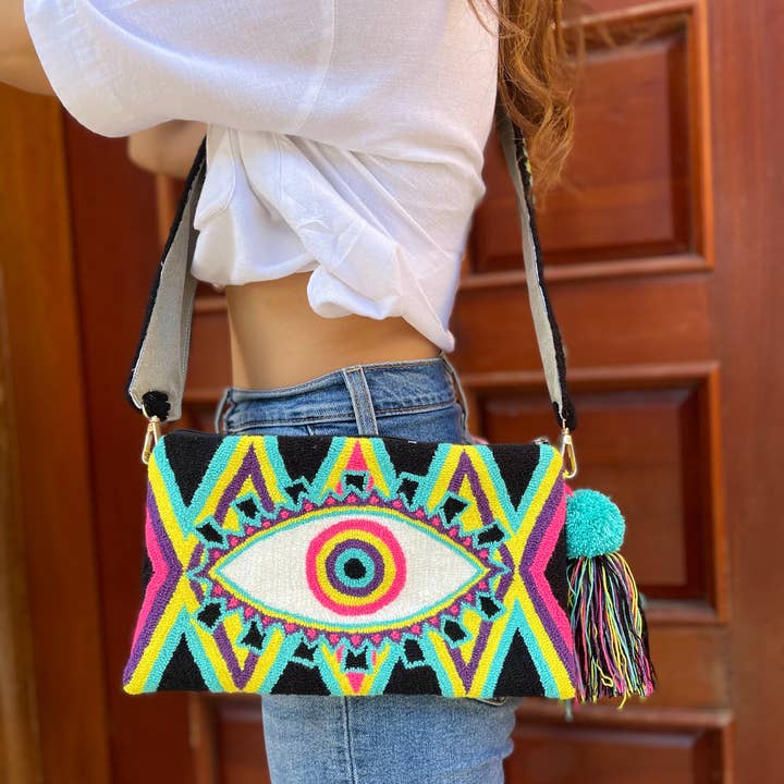 Aroma Evil Eye Clutch for wholesale by Best of Colombia LLC