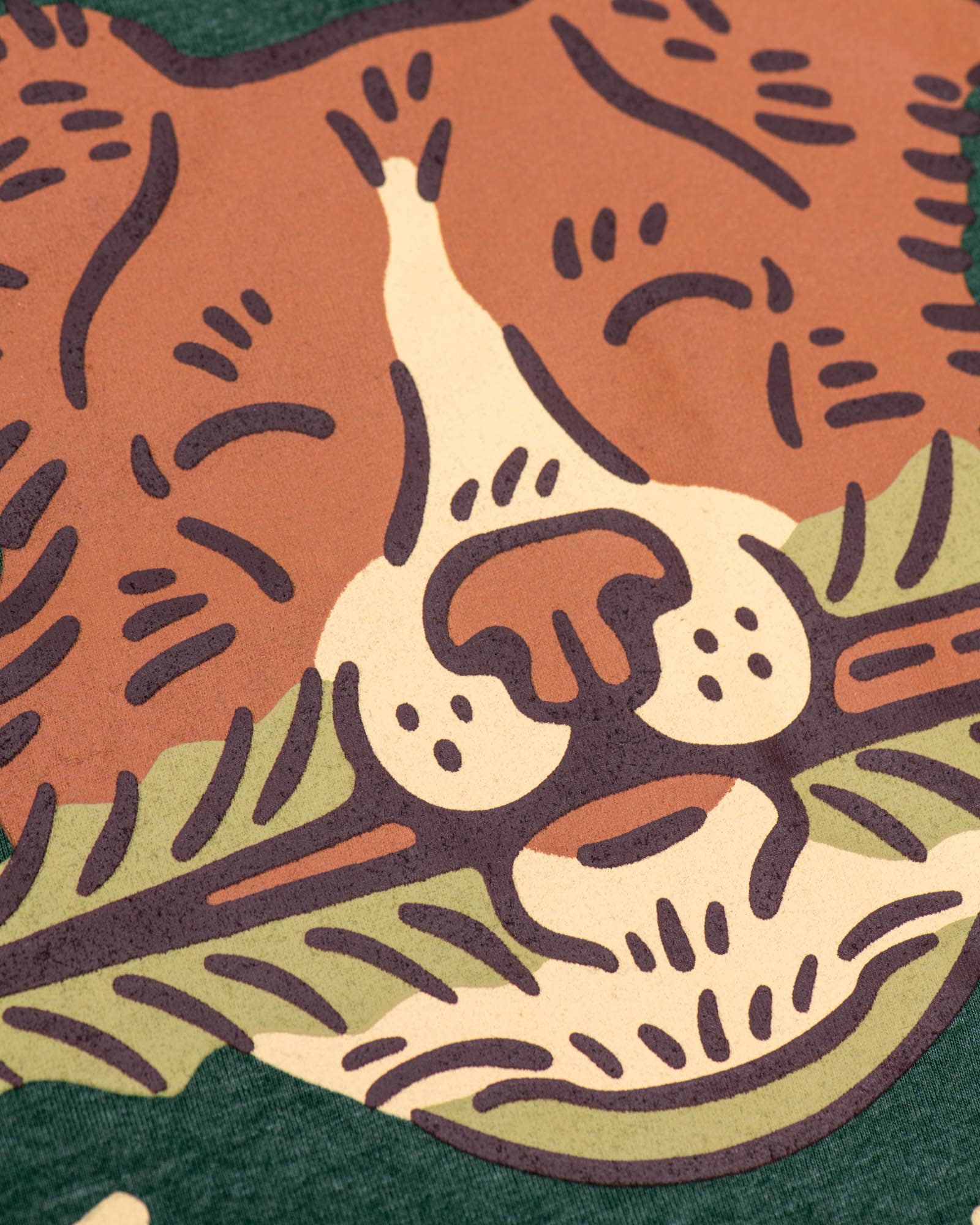 Keep Nature Wild - Vente T-shirt sérigraphié – unisexe - T-shirt unisexe "Barking Up All the Trees" | Forêt chinée3