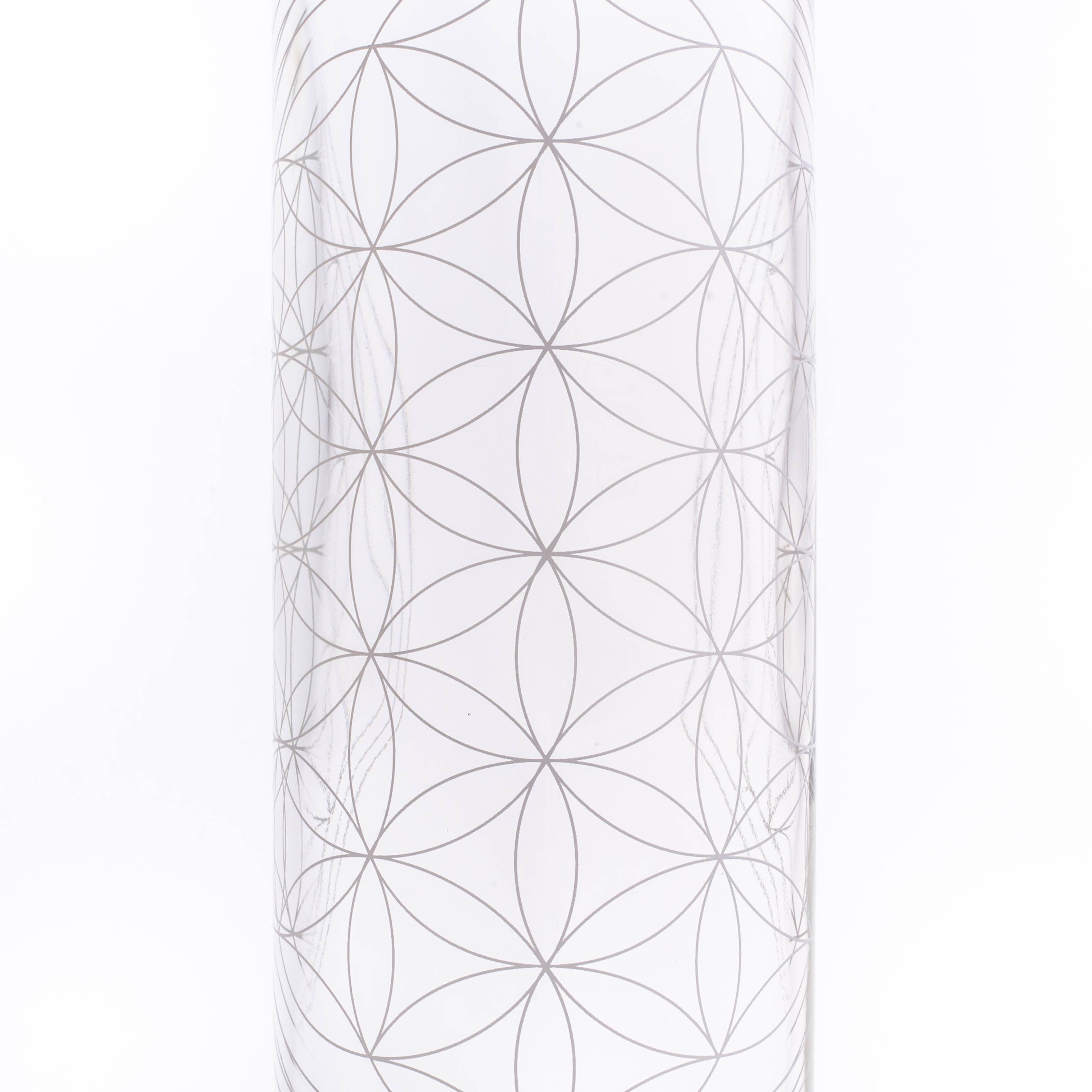 Carry Bottles - Wholesale Water Bottle - Glass Water Bottle - CARRY Bottle FLOWER OF LIFE 0.7l5