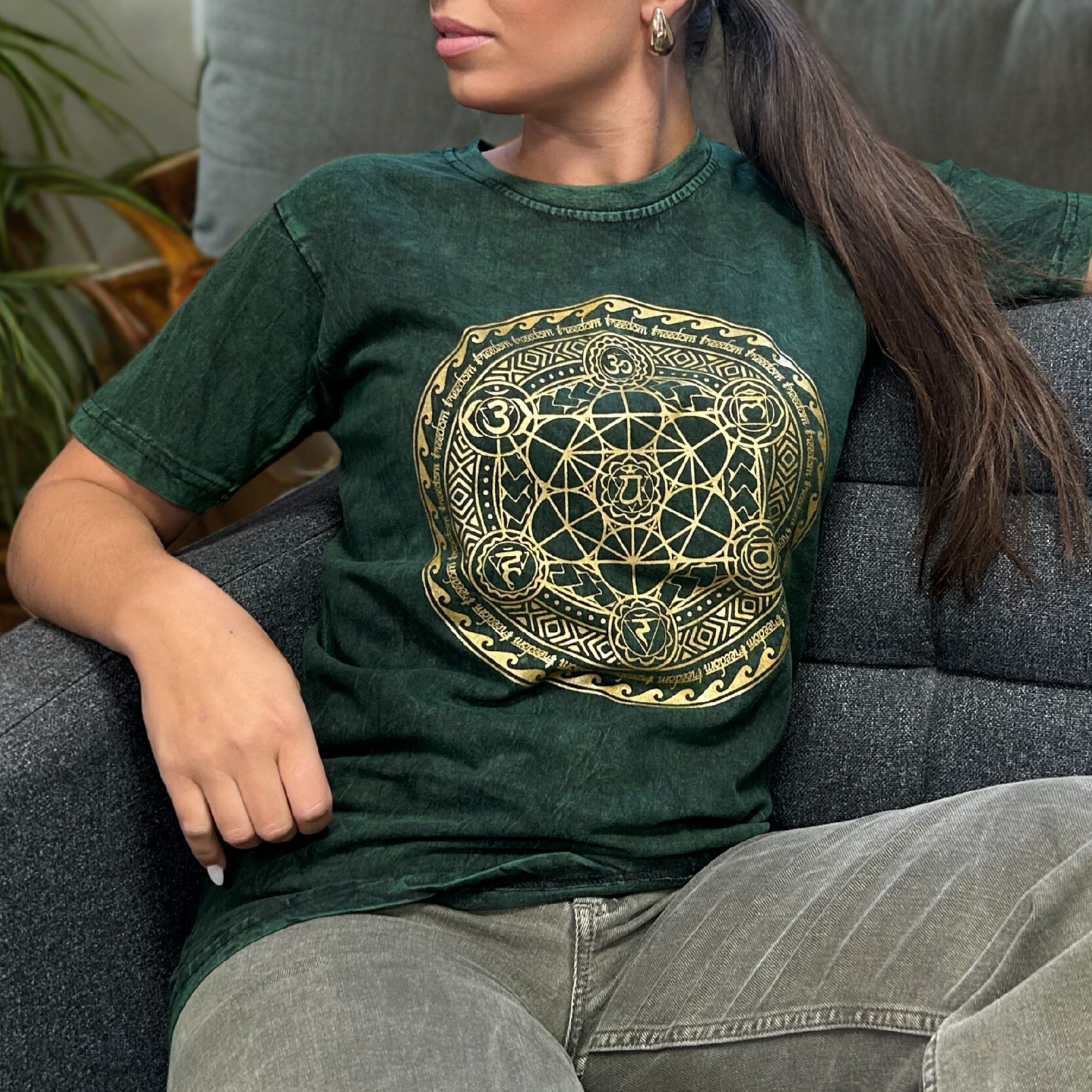 AWGifts Europe - Wholesale Screen Printed T-Shirt - Women's - Wholesale Stonewashed Nomad Sari T-Shirts62