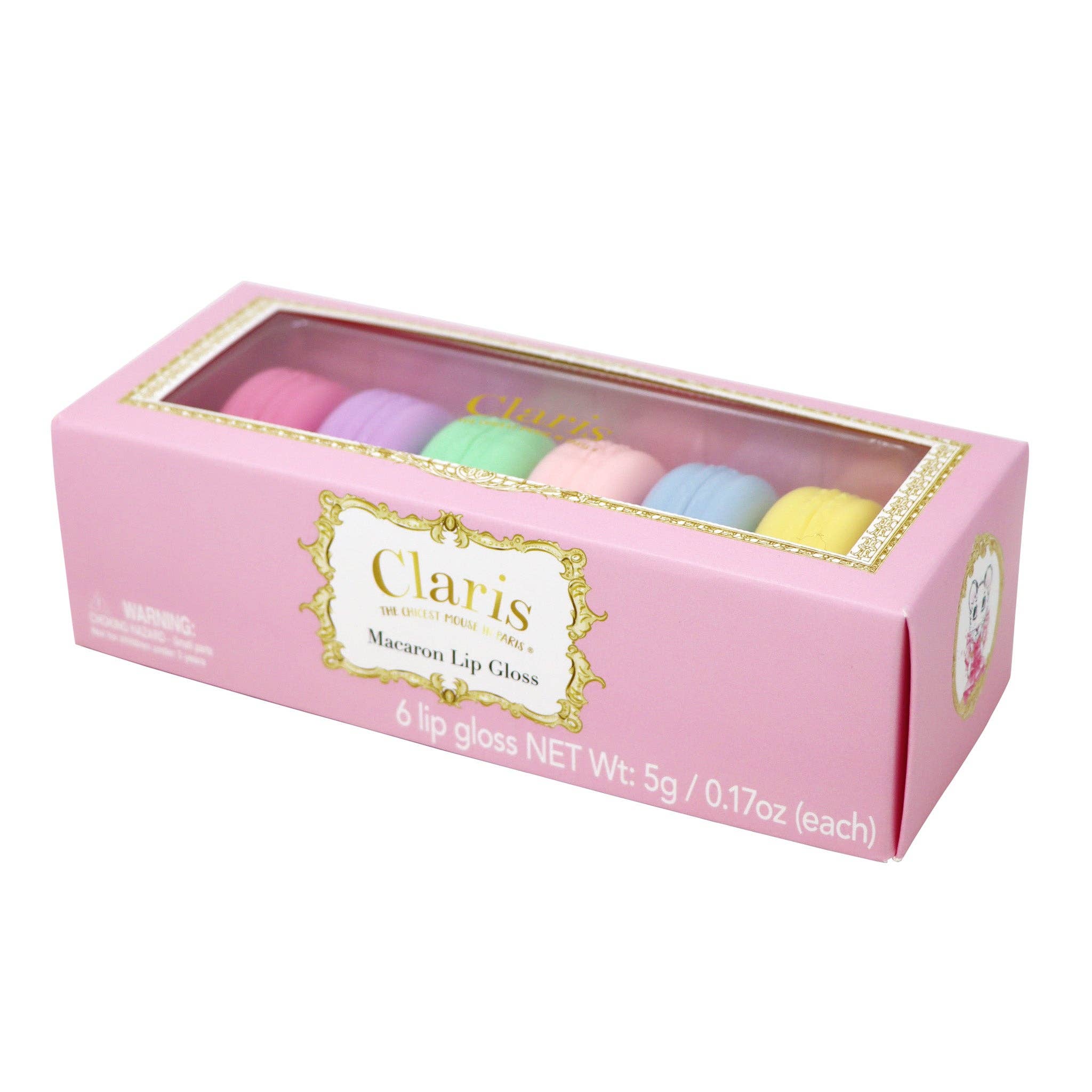 Pink Poppy USA - Vente Brillants à lèvres et gloss - Claris - Coffret de brillants à lèvres macaron The Chicest Mouse in Paris™1