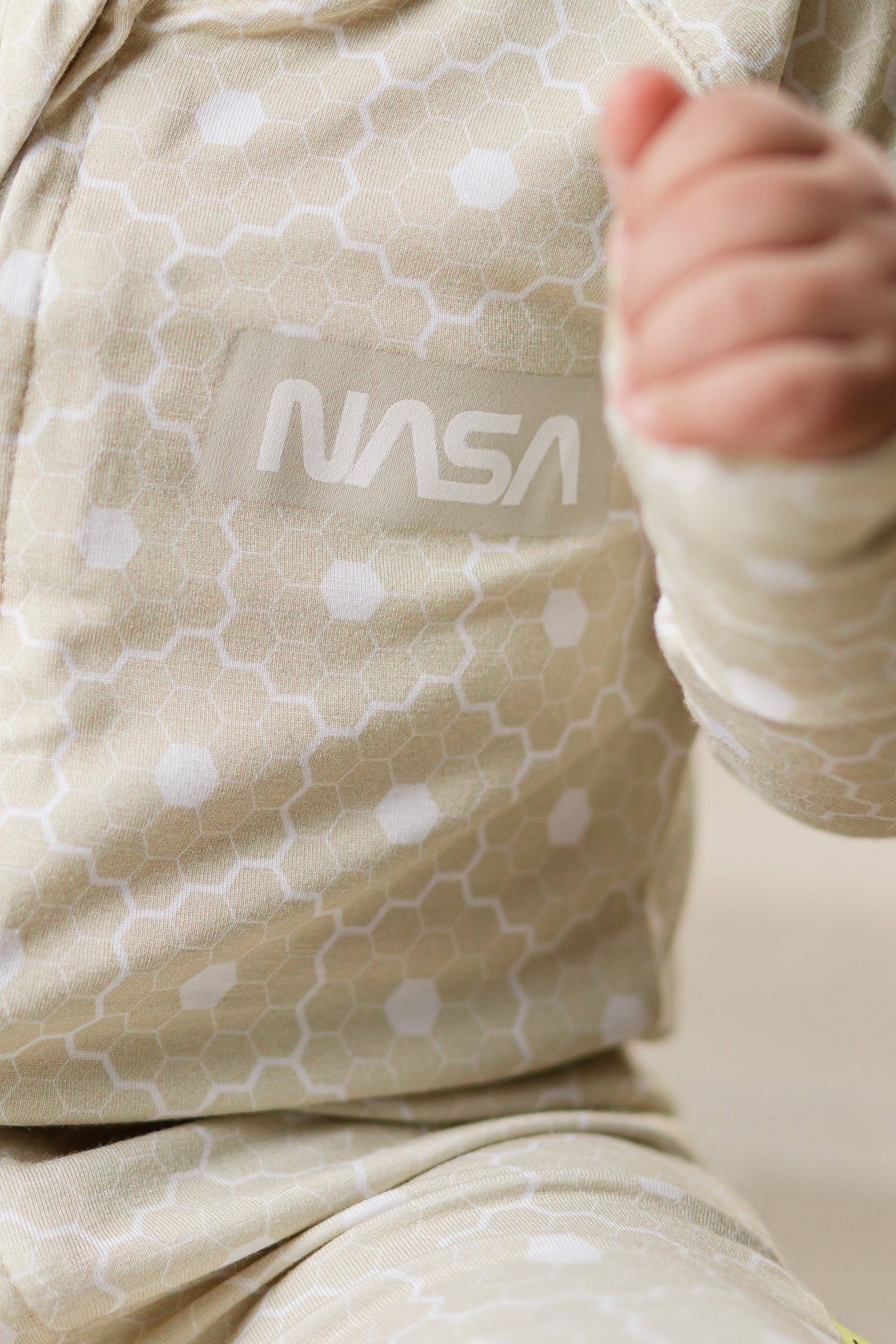 Moon Fruit Jammies - Vente Grenouillère – bébé - Pyjama zippé pour bébé en bambou - NASA Webb of Webbs1