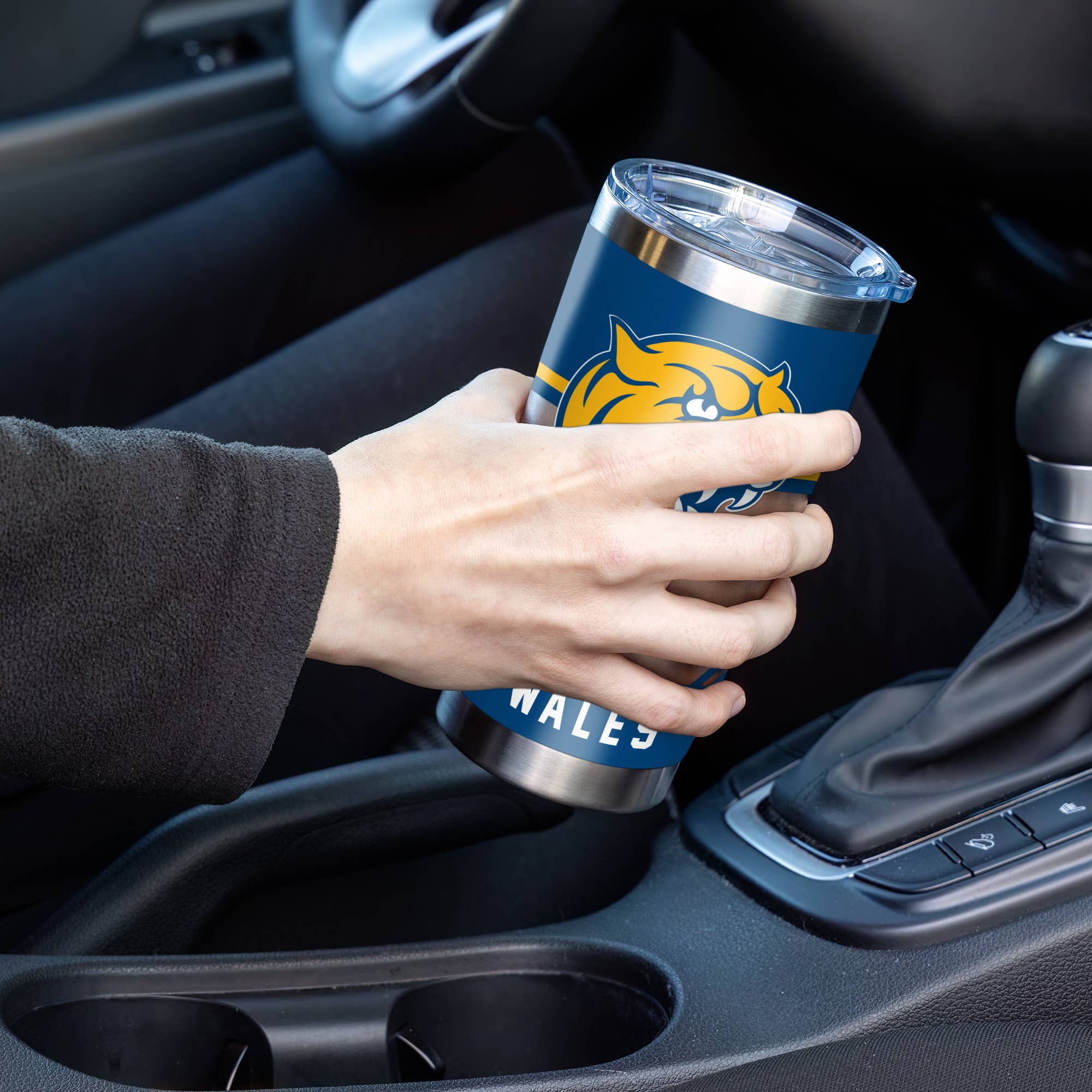 Rico Industries - Wholesale Insulated Mug/Tumbler - NCAA  Johnson & Wales Wildcats   Stainless Steel Tumbler2