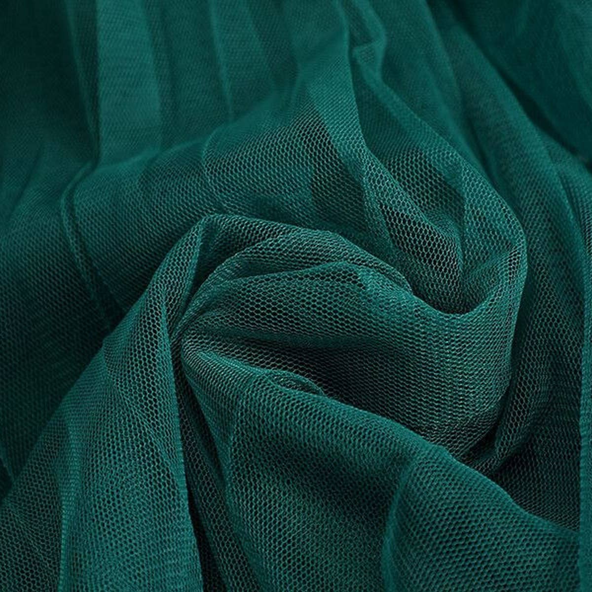 ACCITY - Wholesale Skirt - Women's - BEADED MESH PLEATED SKIRT A LINE TULLE SKIRT_CWBLS039824