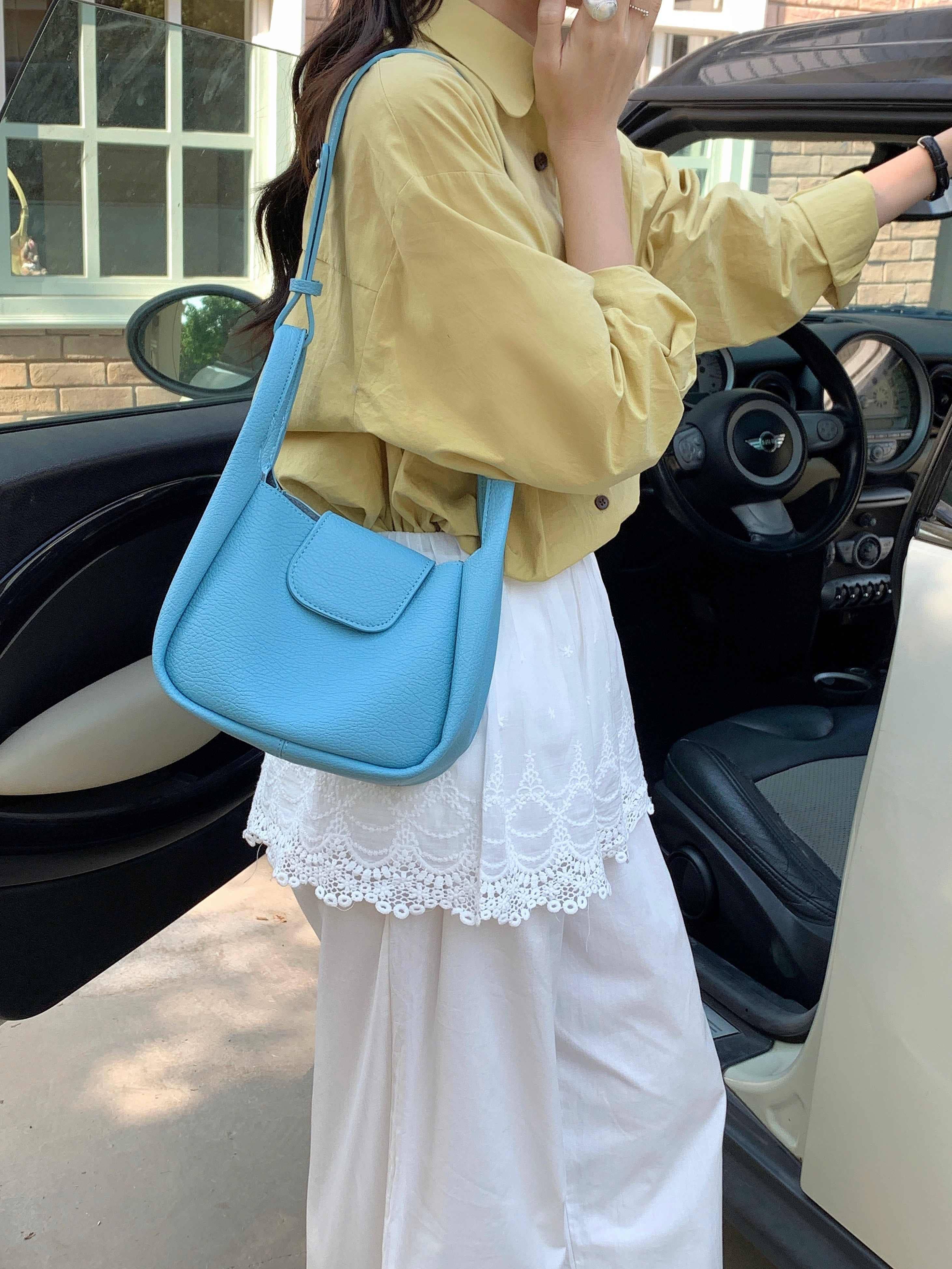 Pretty Persuasions - Vendita all'ingrosso Borsa tote - Donna - P25031 Piccola Borsa a Tracolla/Borsa a Mano in Pelle Microfibra4