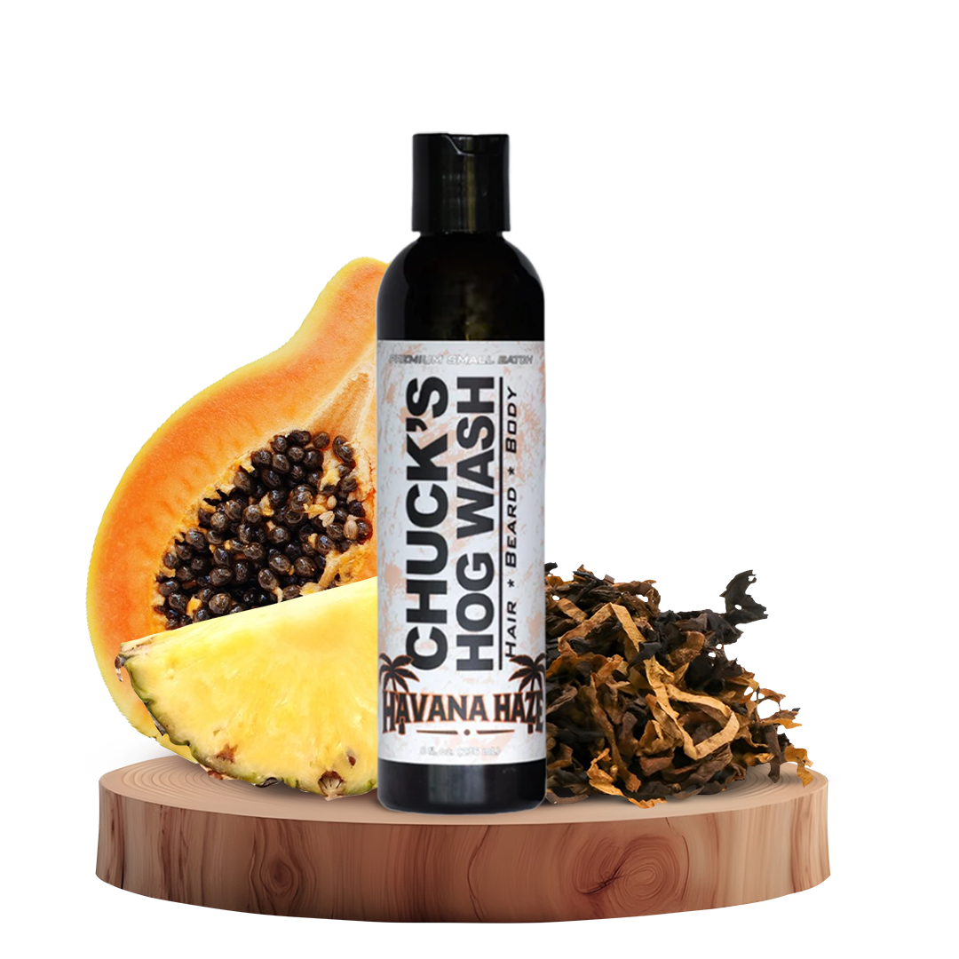 Badass Beard Care - Wholesale 2-in-1 Shampoo & Body Wash - Men's - Chuck's Hog Wash (Beard, Hair, & Body)1