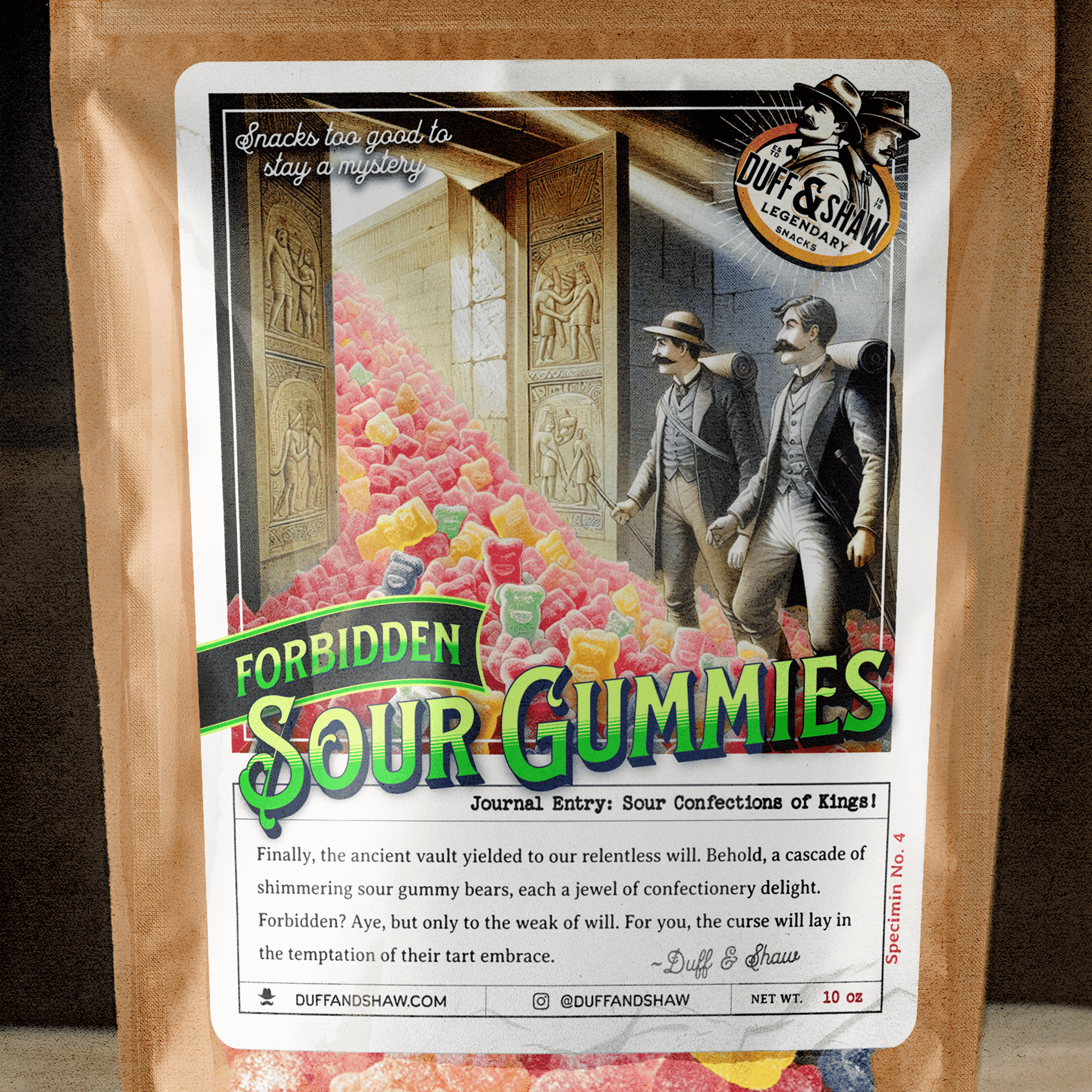 Duff & Shaw - Legendary Snacks - Wholesale Gummy - Forbidden Sour Gummies3
