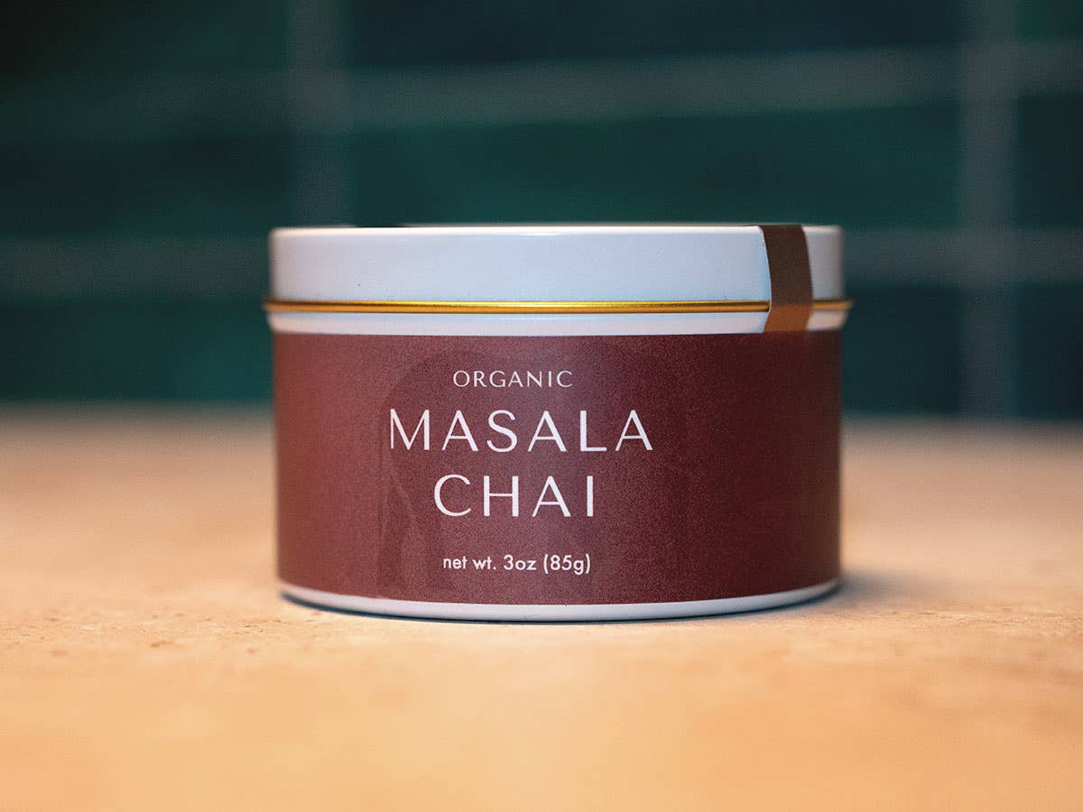 Firepot Tea - Wholesale Loose tea - Masala Chai Tea, 3oz Tin