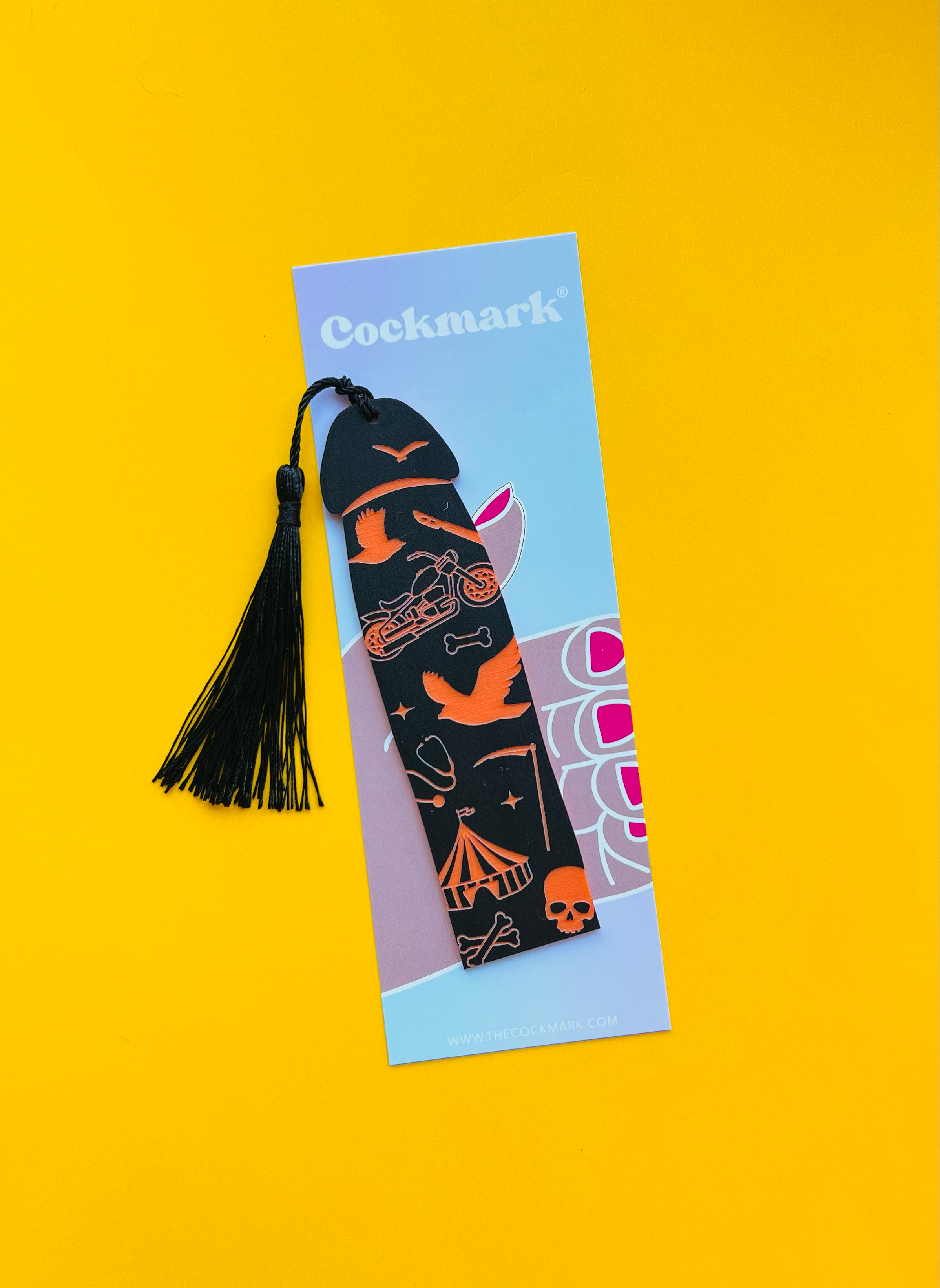 Cockmark - Wholesale Bookmark - Blackbird Cockmark3