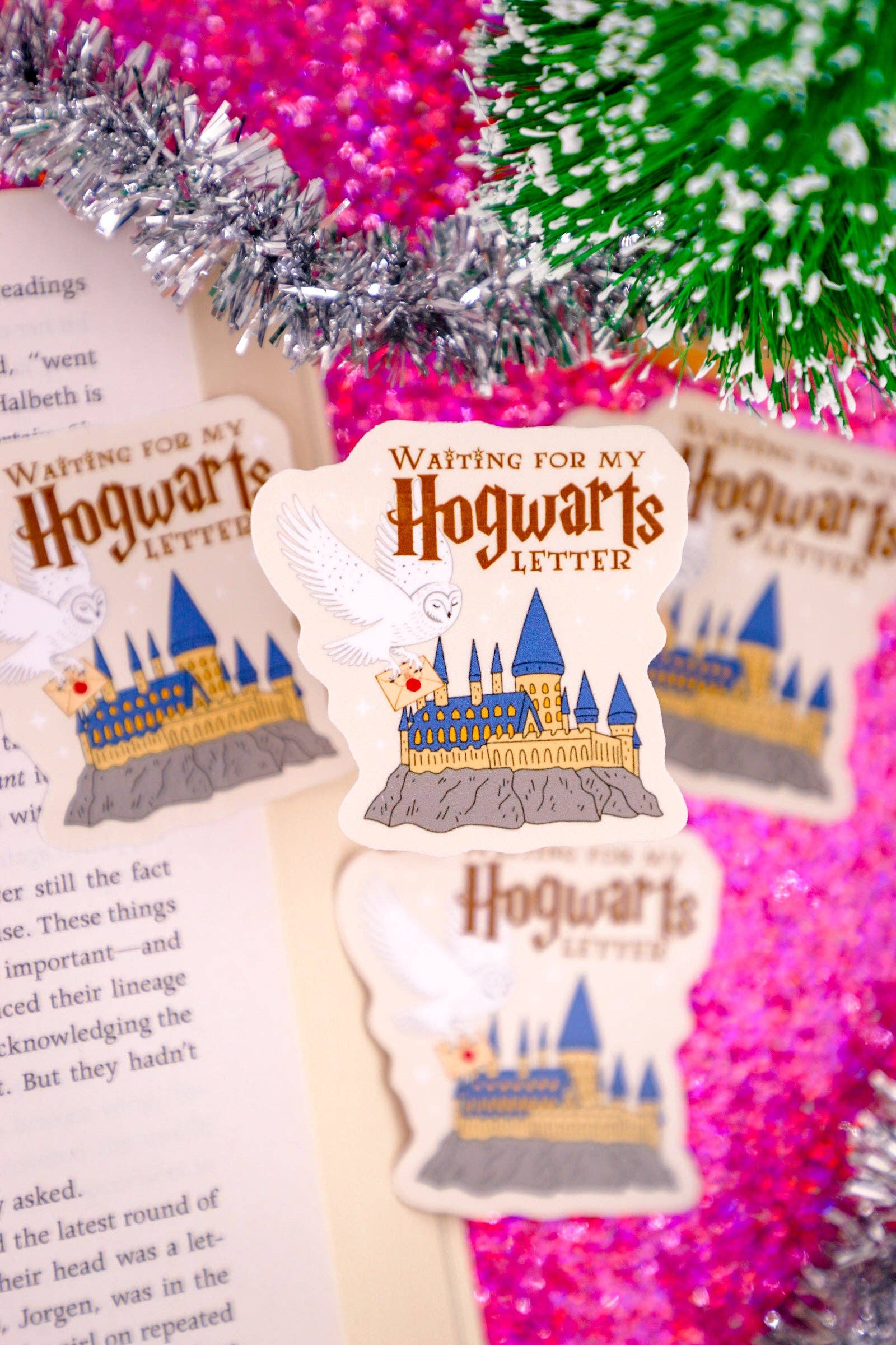 Furever Booked - Wholesale Sticker - Waiting For My Hogwarts Letter Sticker