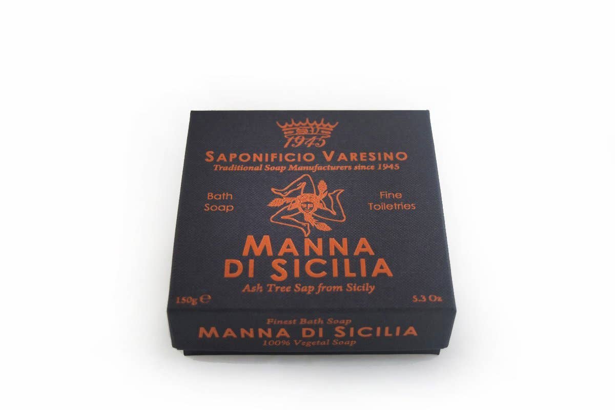 Saponificio Varesino 1945 - Wholesale Bar Soap - Manna di Sicilia Bath Soap (Wild Manna Tree)1