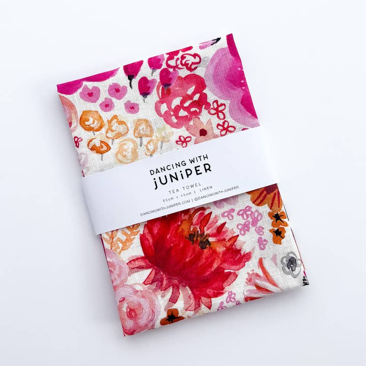 Sunburnt Flora Towel for wholesale by Dancing with Juniper