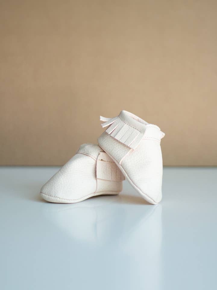 Diani Pink Moccs for wholesale by Olive & Annie