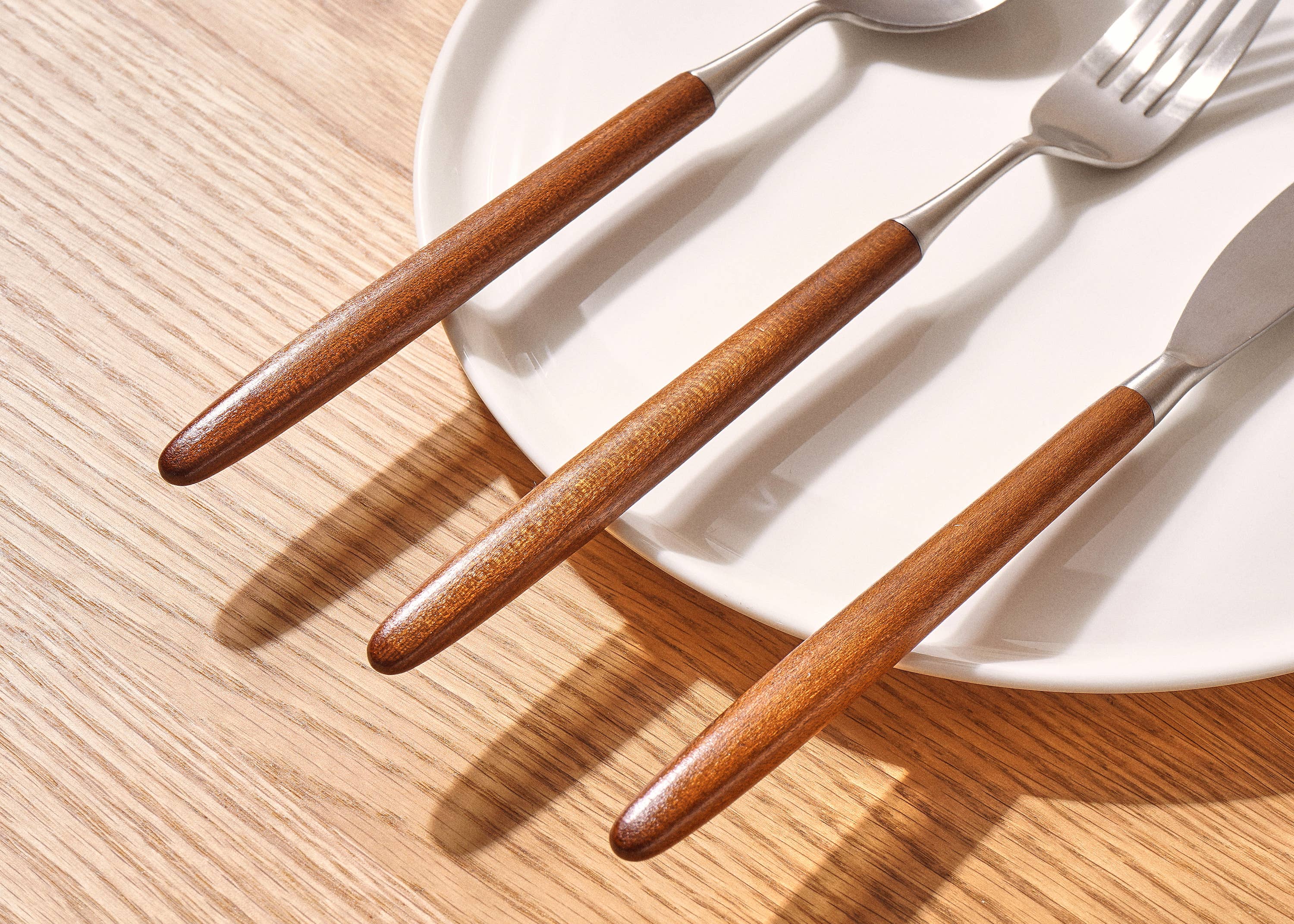 Korea Table - Wholesale Assorted Cutlery Set - Honey Maple Cutlery27