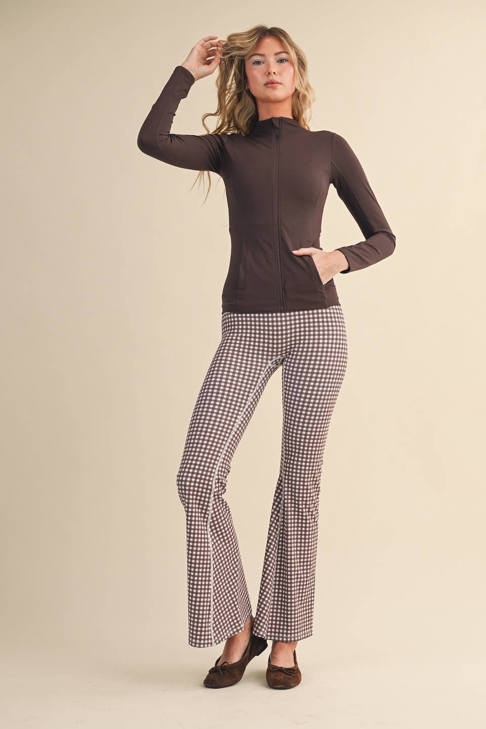 KIMBERLY C - Vendita all'ingrosso Giacca sportiva - Donna - Giacca aderente morbida come burro con tasche53