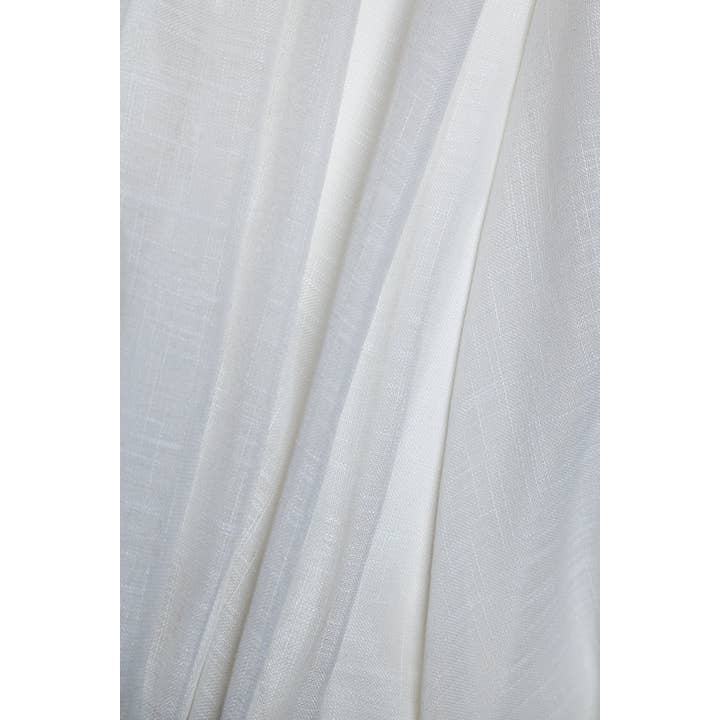 Casa Mia - Wholesale Curtain - Parma Heavy Textured Linen Inspired Sheer Grommet Curtain 108"x 95"1