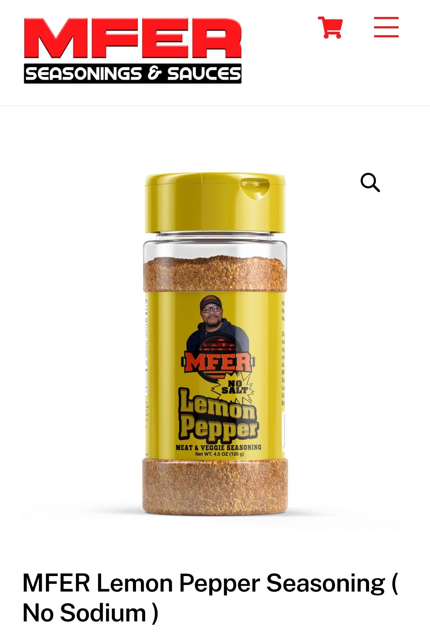 MFER Spicy Seasoning ( No Sodium )
