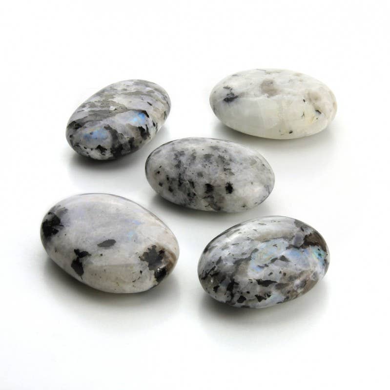 UniArt - Wholesale Spiritual Stone/Crystal - Palm Stone of Moonstone, Sunstone or Labradorite0