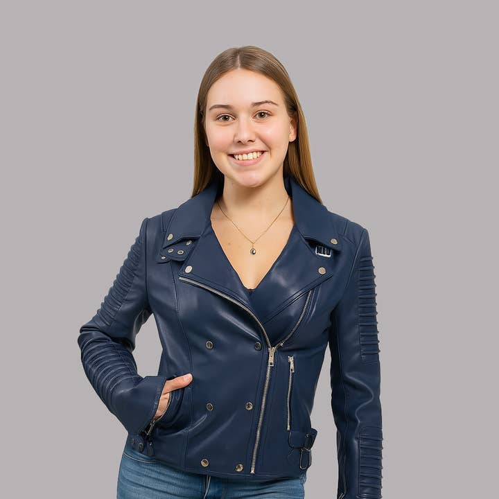 Giacca in pelle Blaze Theory per la vendita all'ingrosso da parte di Pure Leather