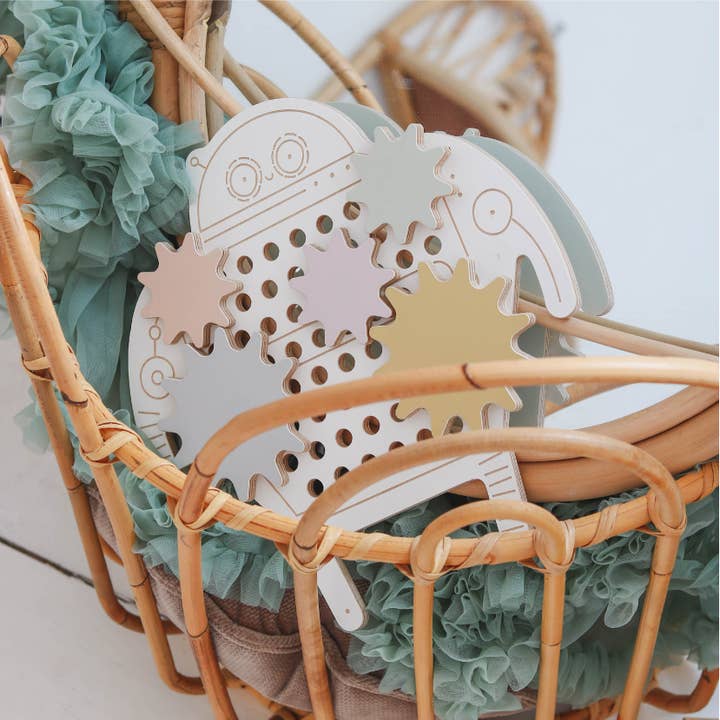 milin - Wholesale Classic Toy - Kids - Robot Jojo, wooden toy 7