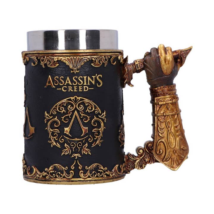 WONDER IMPORTS AUSTRALIA - Wholesale Beer glass/mug - Assassin's Creed Through the Ages Tankard 15.5cm1