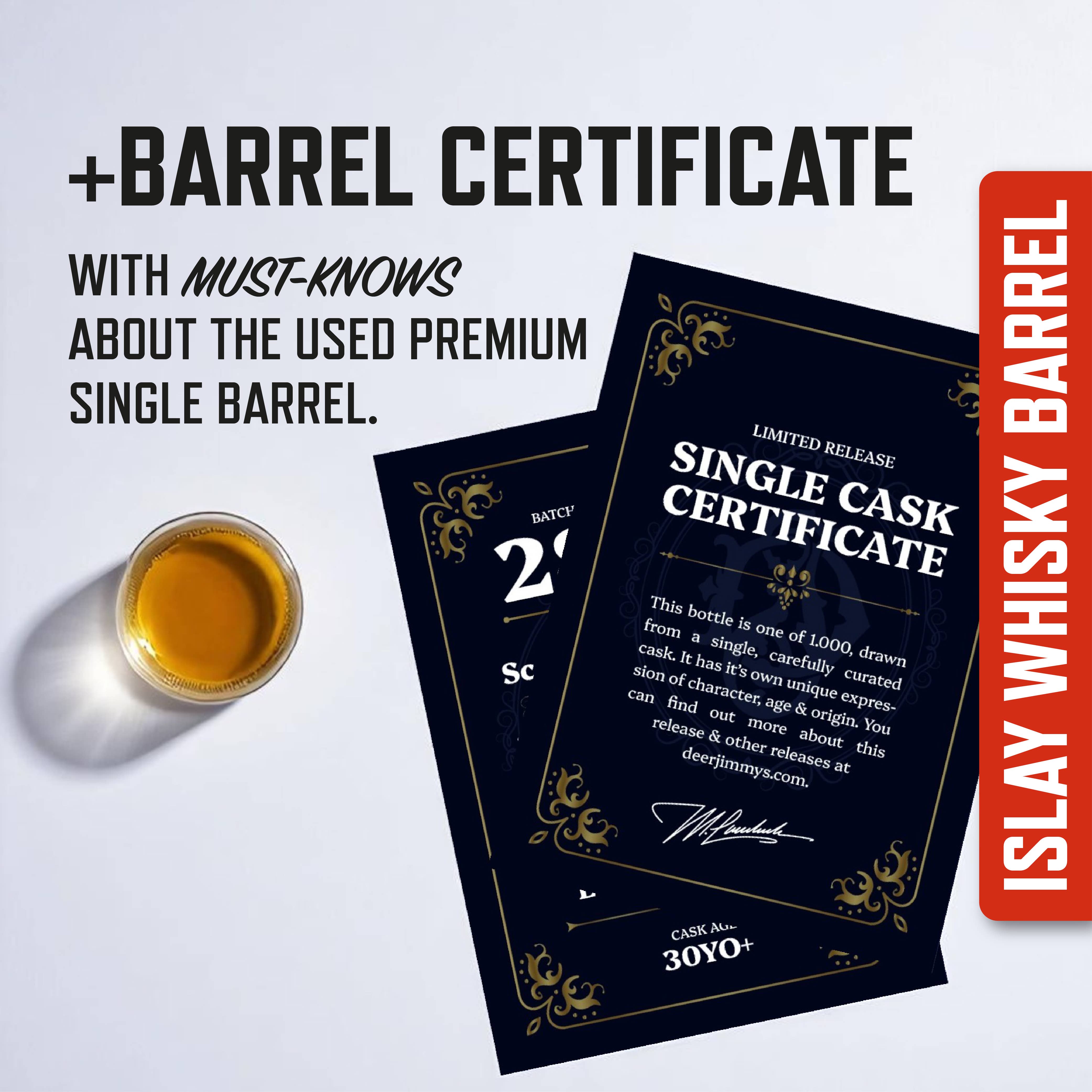 Deer Jimmy's® – wholesale DIY Drink Kit – Deer Jimmy's® DIY Whisky Presentset – Islay Whiskyfat4