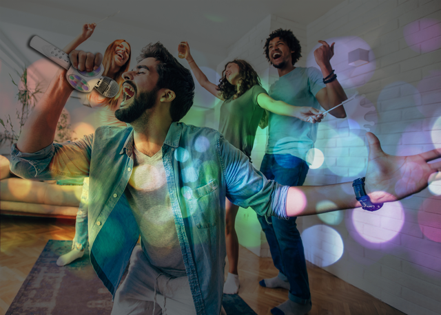 Gabba Goods - Wholesale Speakers - Gabba Goods Karaoke LED Karaoke Microphone Speaker9