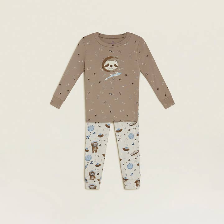 Warmies - Wholesale Sleepwear Set - Kids - Sloth Pajamas 2T