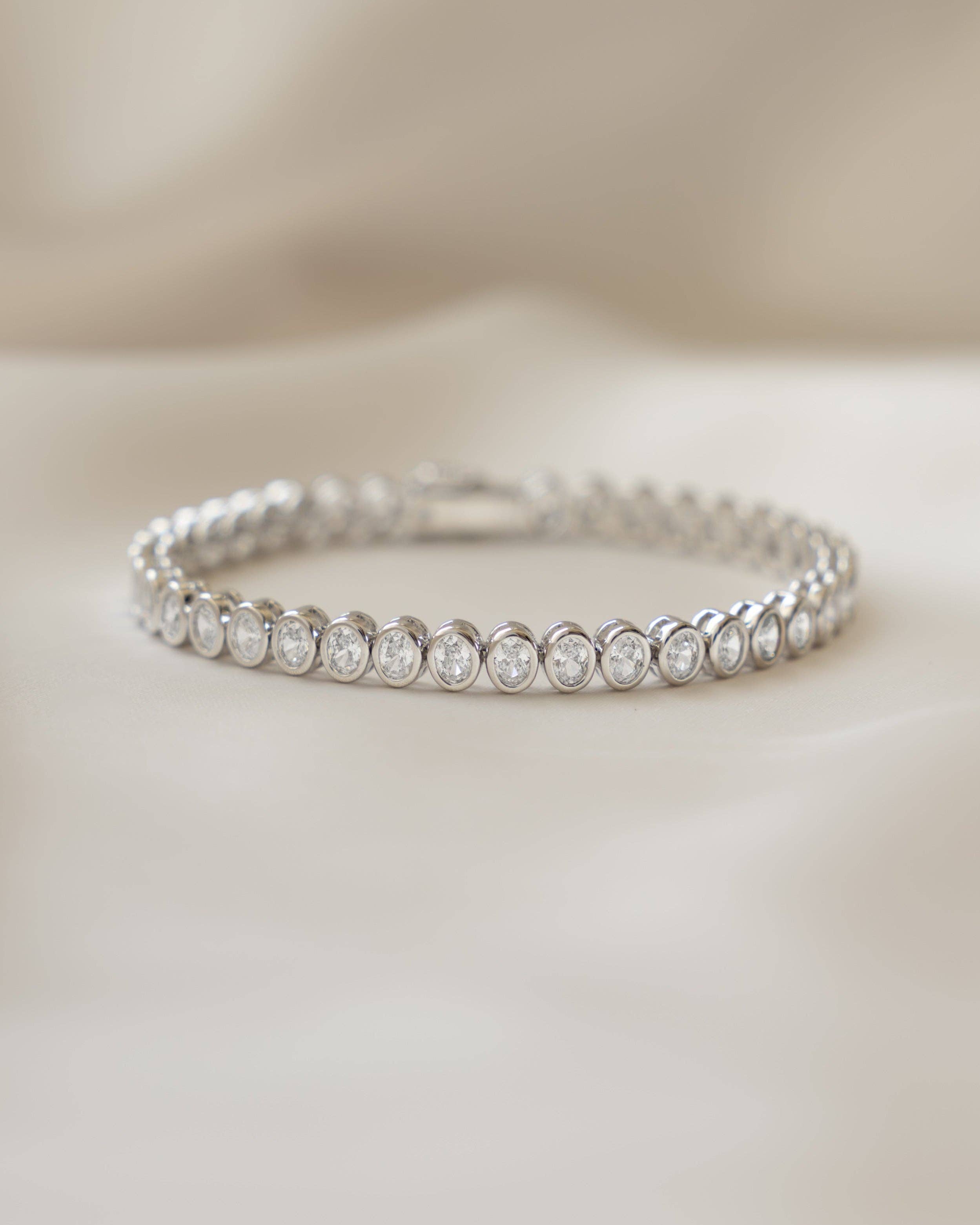 Sami Jewels - Wholesale Tennis Bracelet - Oval Bezel Tennis Bracelet5