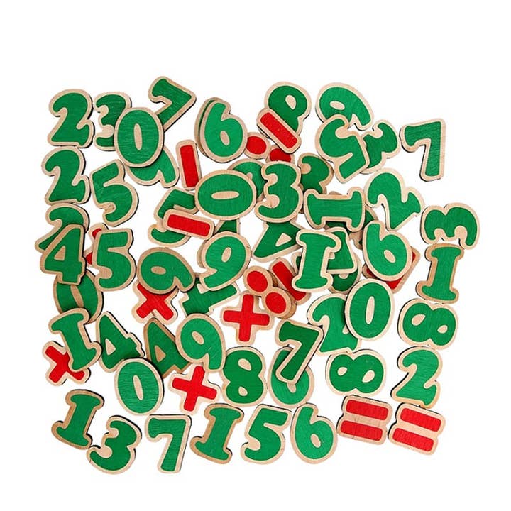 Cijfers en tekens met magneten, educatief speelgoed, leerspeelgoed voor wholesale door Komarov Toys