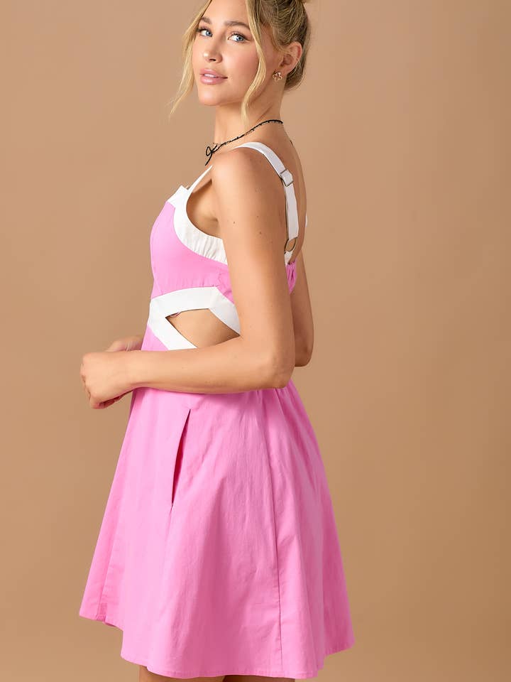 BABY PINK - Venta al por mayor Vestido - Mujer - Vestido con escote cuadrado17