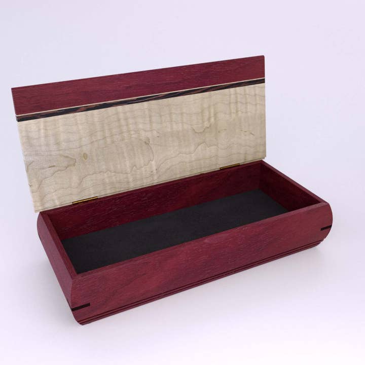 Mikutowski Woodworking - Vendita all'ingrosso Portagioie/organizer per gioielli - Cache Box in legno per portafoglio, monete, custodia per orologi, ecc.15