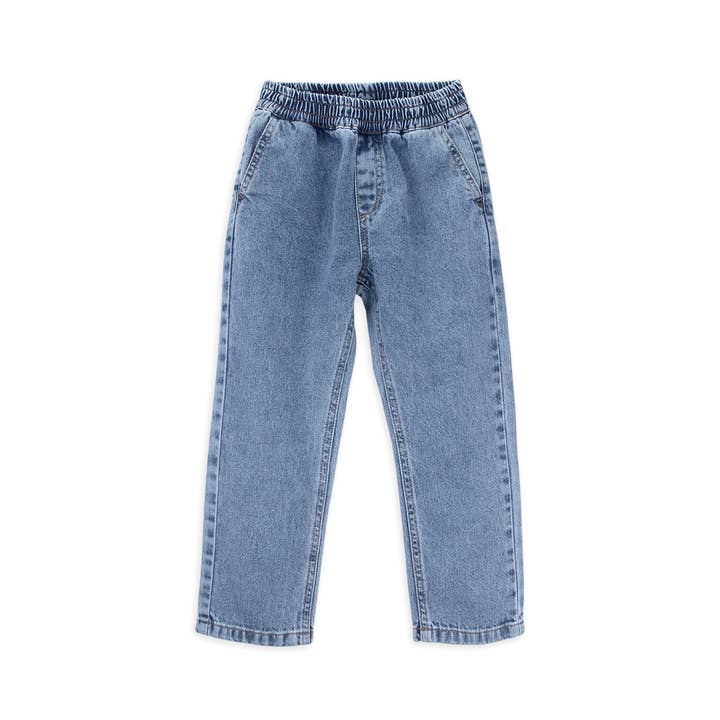 Oliver denim trousers for wholesale by KNOT