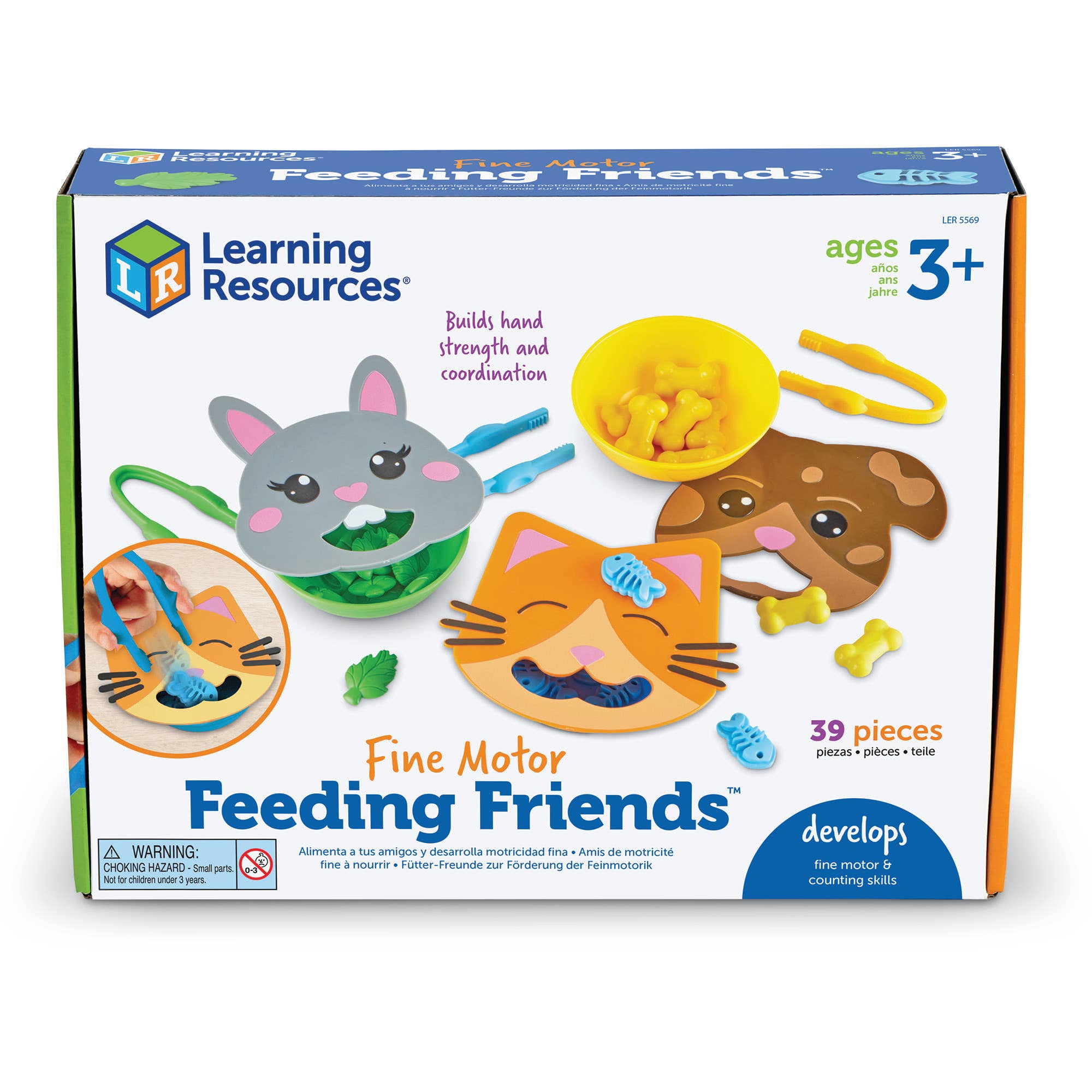 Learning Resources - Wholesale Toy Set - Kids - Fine Motor Feeding Friends0