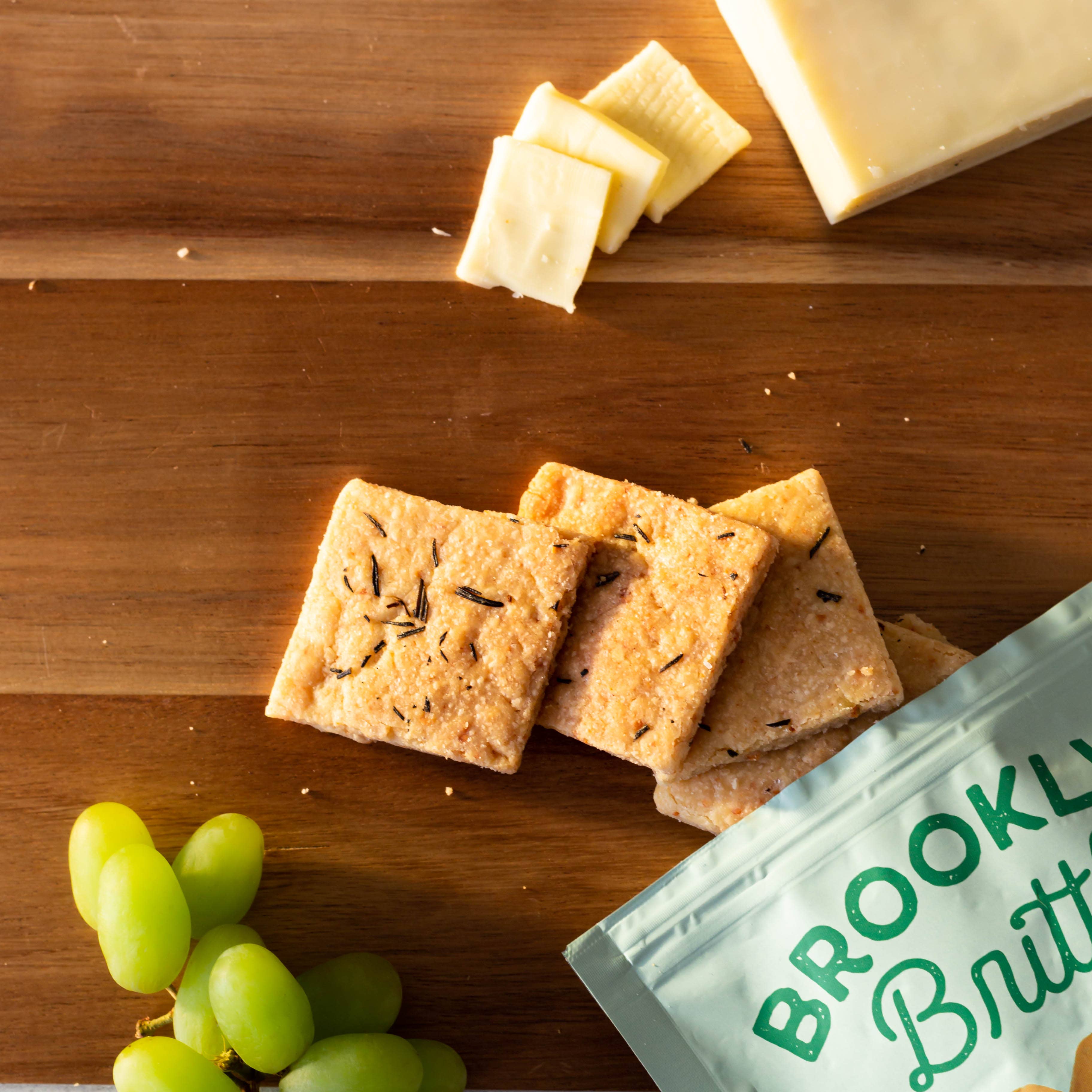 Brooklyn Brittle - Wholesale Cookie - Rosemary Parmesan Italian Cookie Brittle - Pouch Bag5