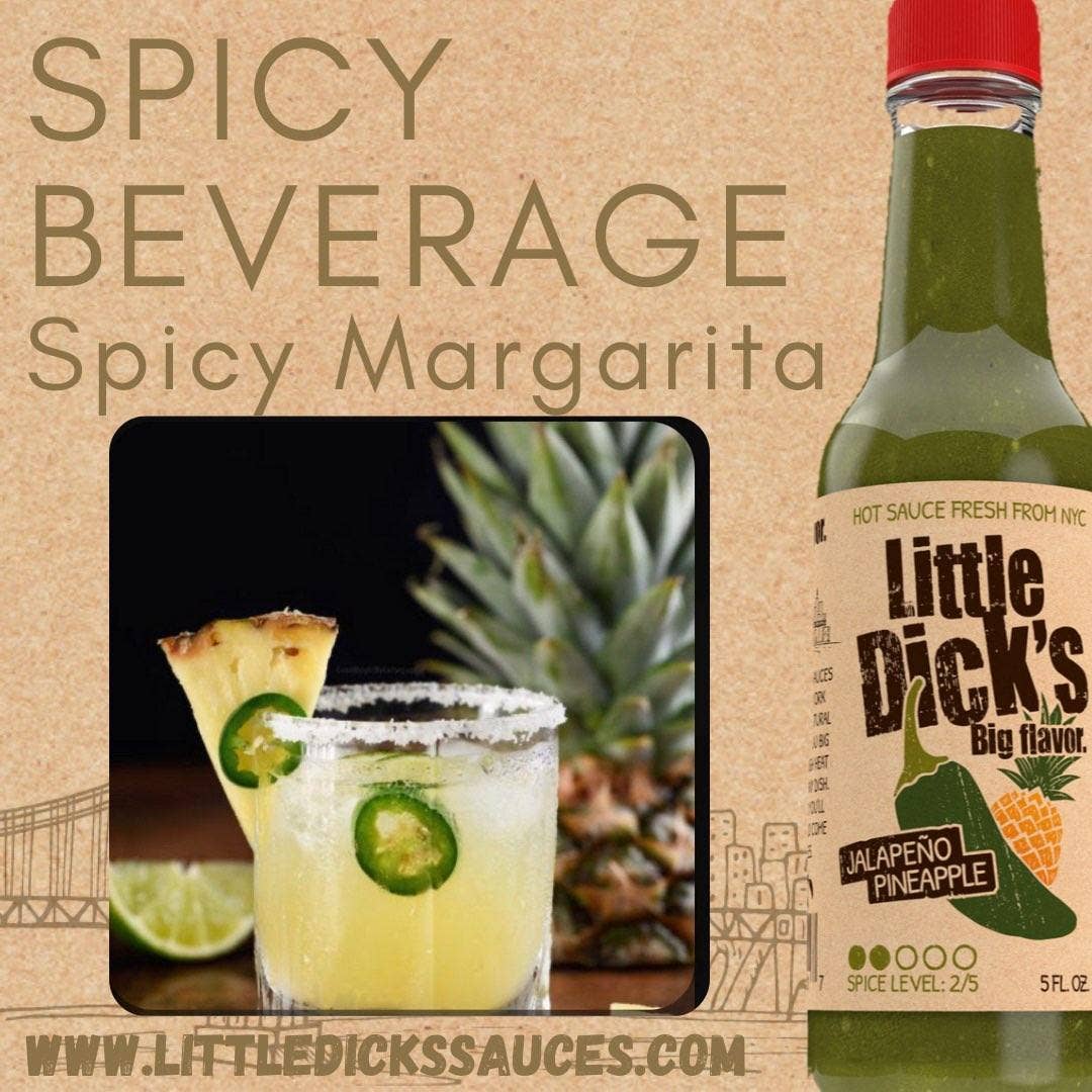 Little Dick's Sauces – Molho picante por atacado – Molho Quente de Ananás Little Dick's Jalapeño - Lote Pequeno6