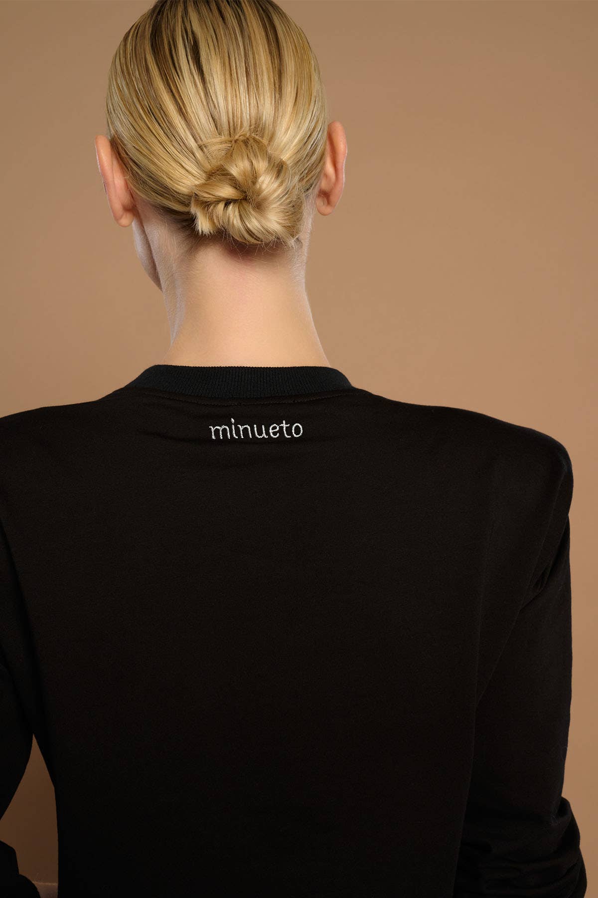 Black VALERIA SWEATSHIRT for wholesale on Faire4