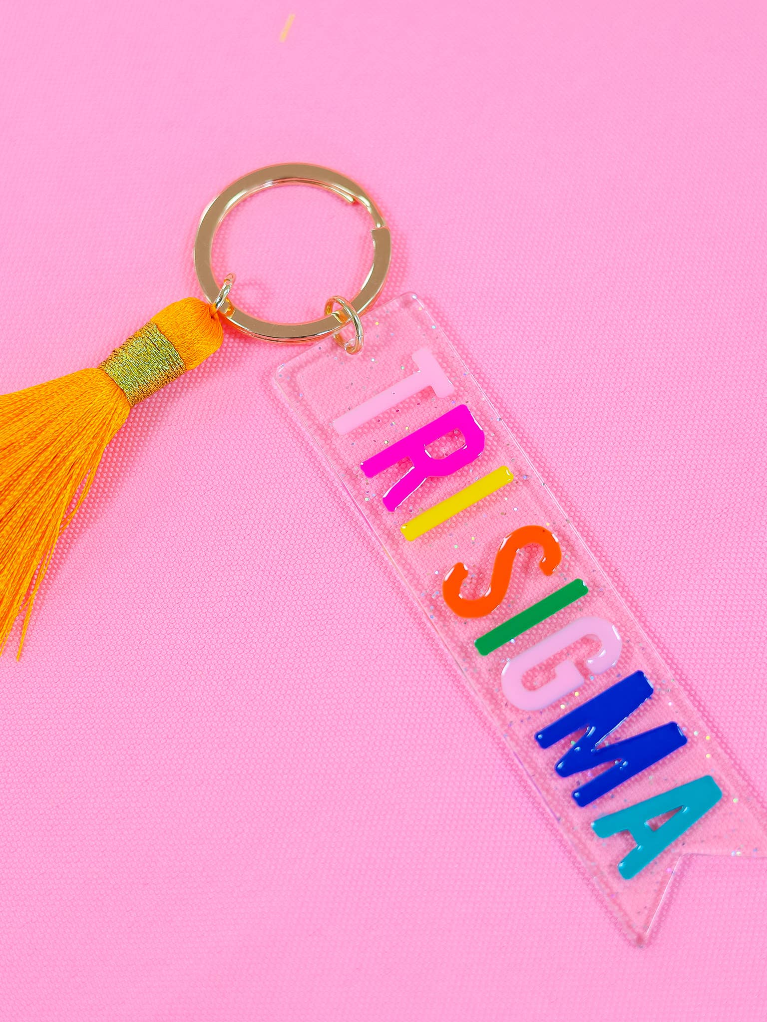 Duo Threads - Wholesale Keychain - Women's - Tassel Sorority Key Fob10