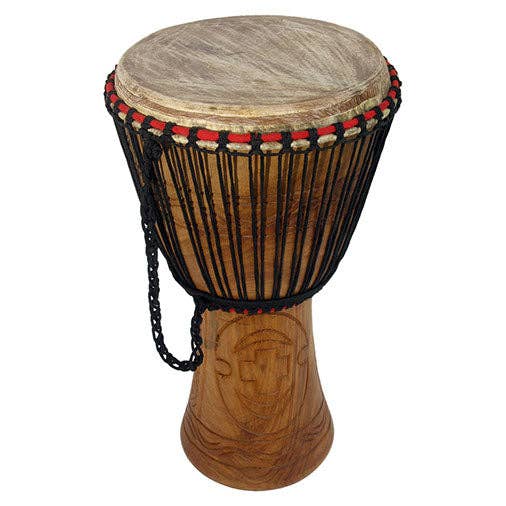 Carved Culture - Wholesale Musical Instrument - Ghanaian Djembe Drum3
