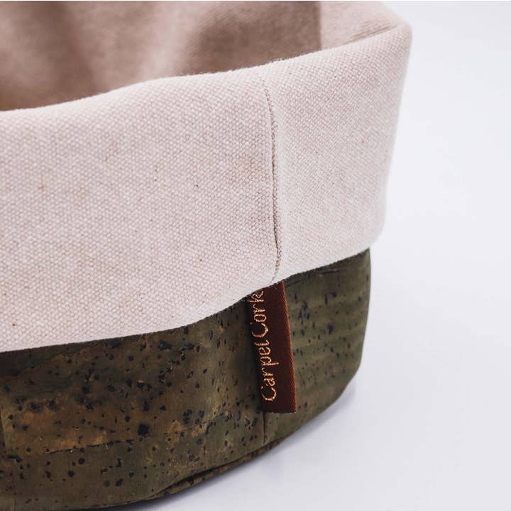 Carpel - Wholesale Bread Box - Small Cork Bread Basket1
