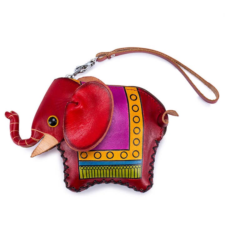 SALINA TRADING INC - Wholesale Coin Purse - Women's - Creative Handmade Leather Coin Purse with Zodiac Animal Design12