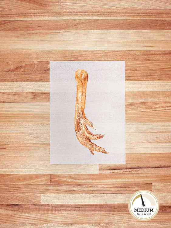 Bulk Chew: Turkey Foot - All-Natural for wholesale by Farm Hounds