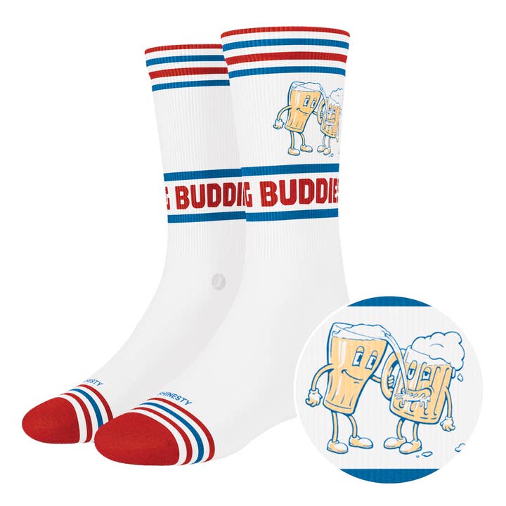 Os Companheiros de Bebida | Meias de Tripulação Beer Heel Hammock™ por atacado de Shinesty, Inc