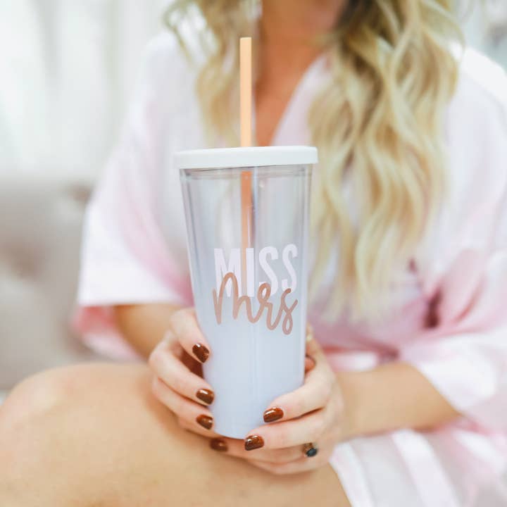 Pearhead - Vente Gourde/bouteille isotherme - Miss to Mrs. Bachelorette & Wedding Gobelet3